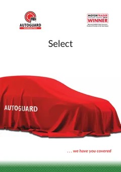 Autoguard Select warranty booklet cover